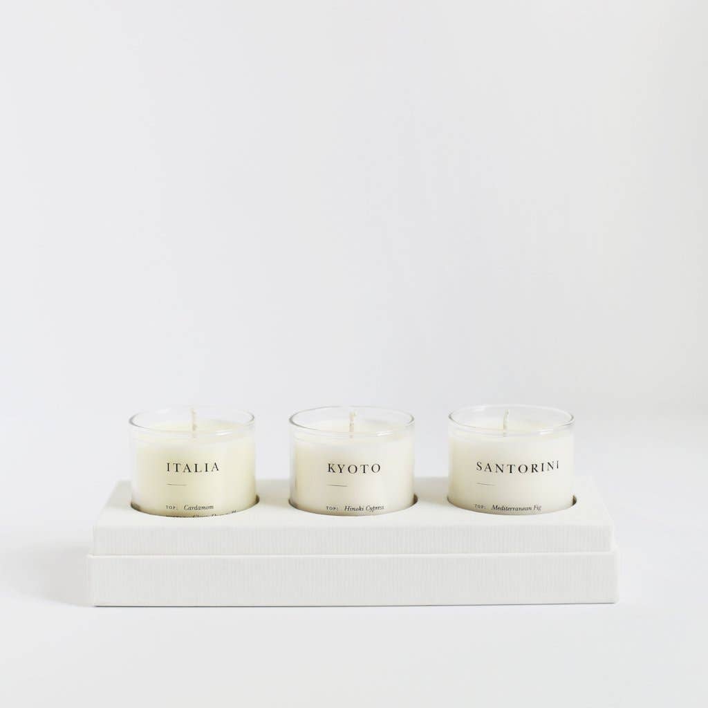 Votive Gift Set - Earthy + Warm