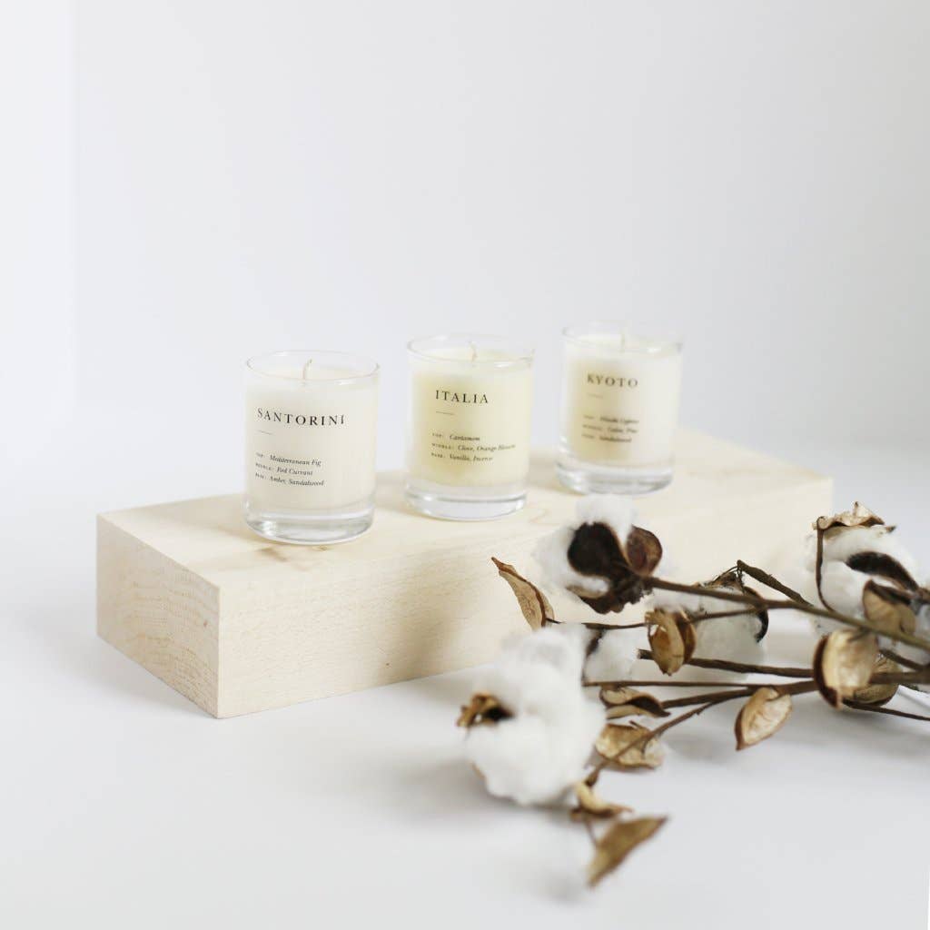 Votive Gift Set - Earthy + Warm