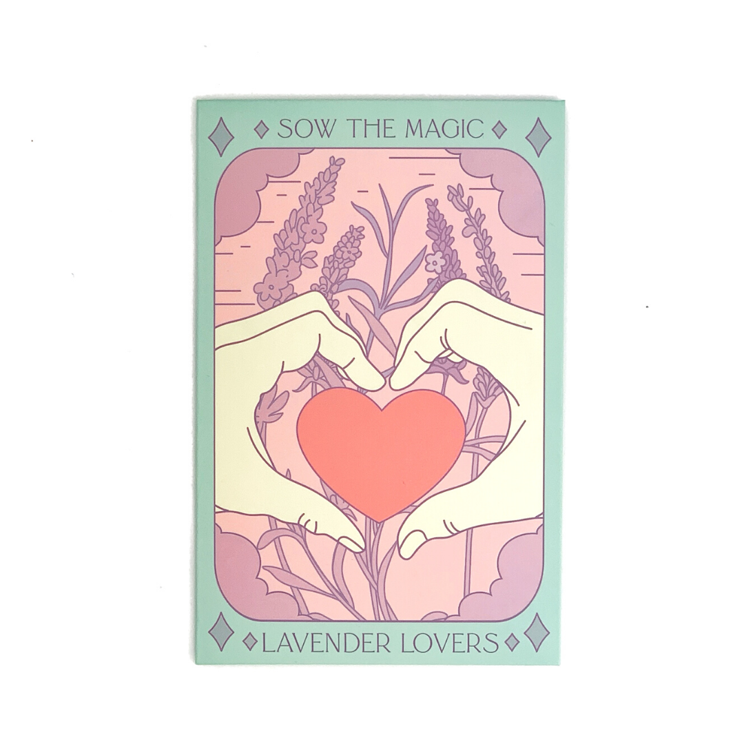 Lavender Lovers Tarot Garden + Gift Seed Packet