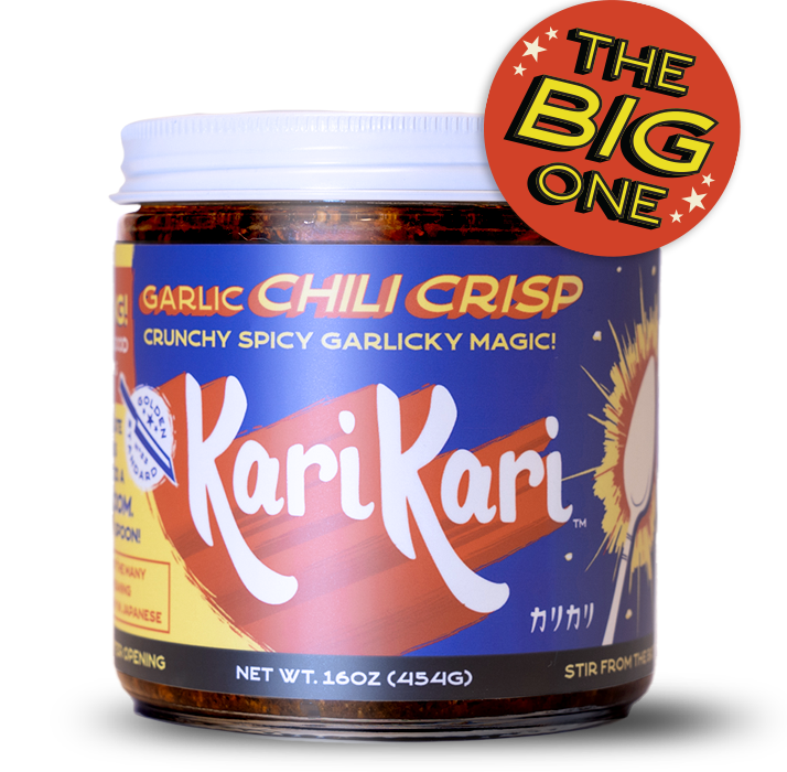 Kari Kari Garlic Chili Crisp - The Big One (16oz)