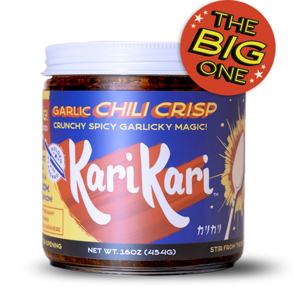 Kari Kari Garlic Chili Crisp - The Big One (16oz)