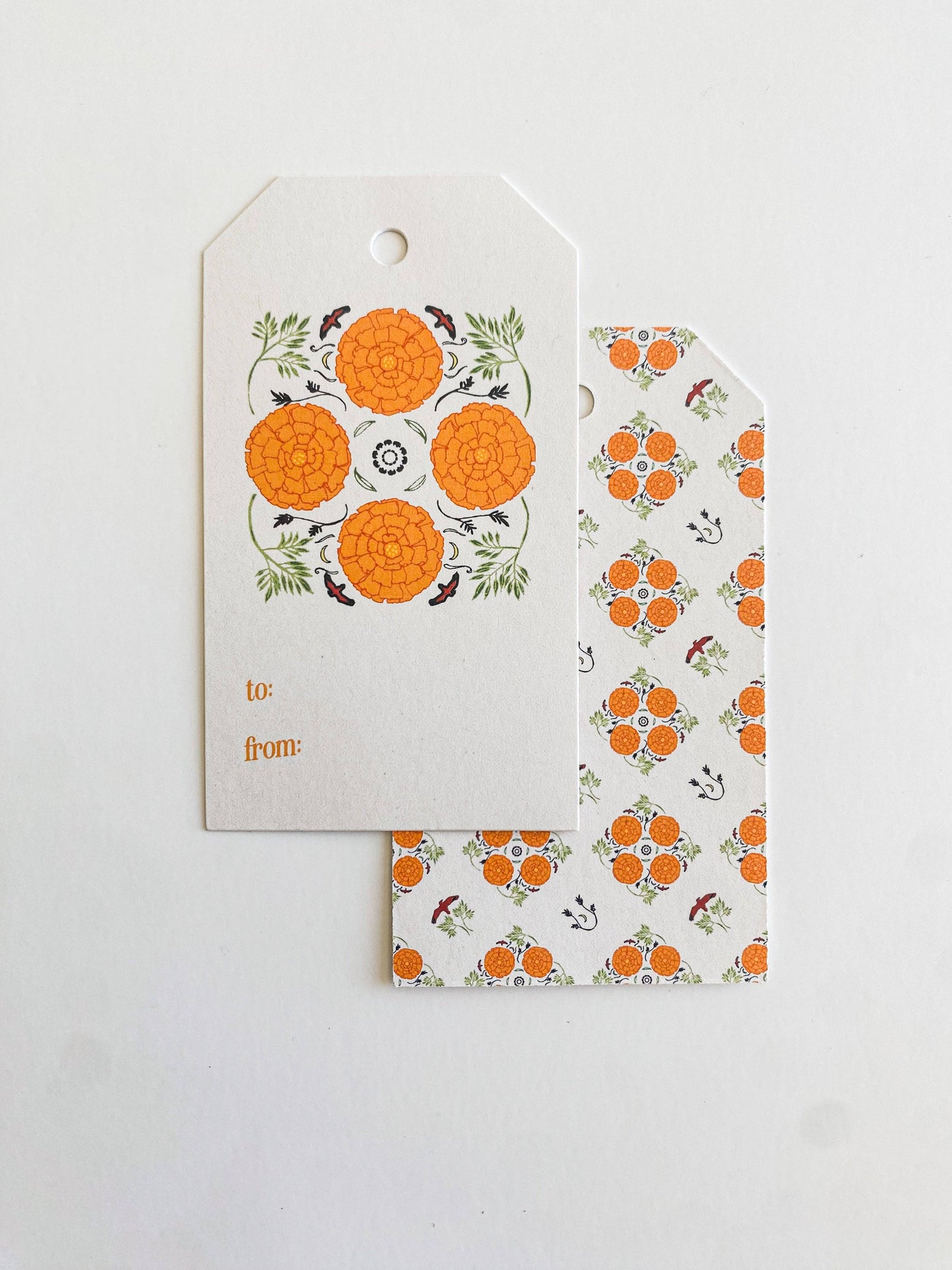 Marigold Gift Tags