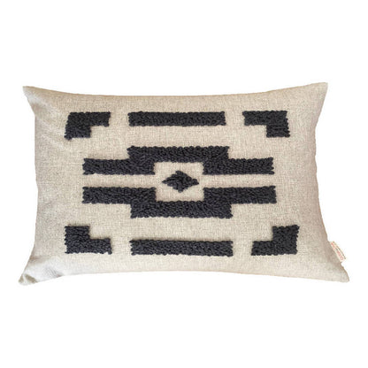 Punch Needle Ndebele Pillow - Pattern 3