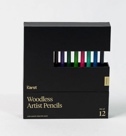 Woodless Artist Pencils - Set of 12