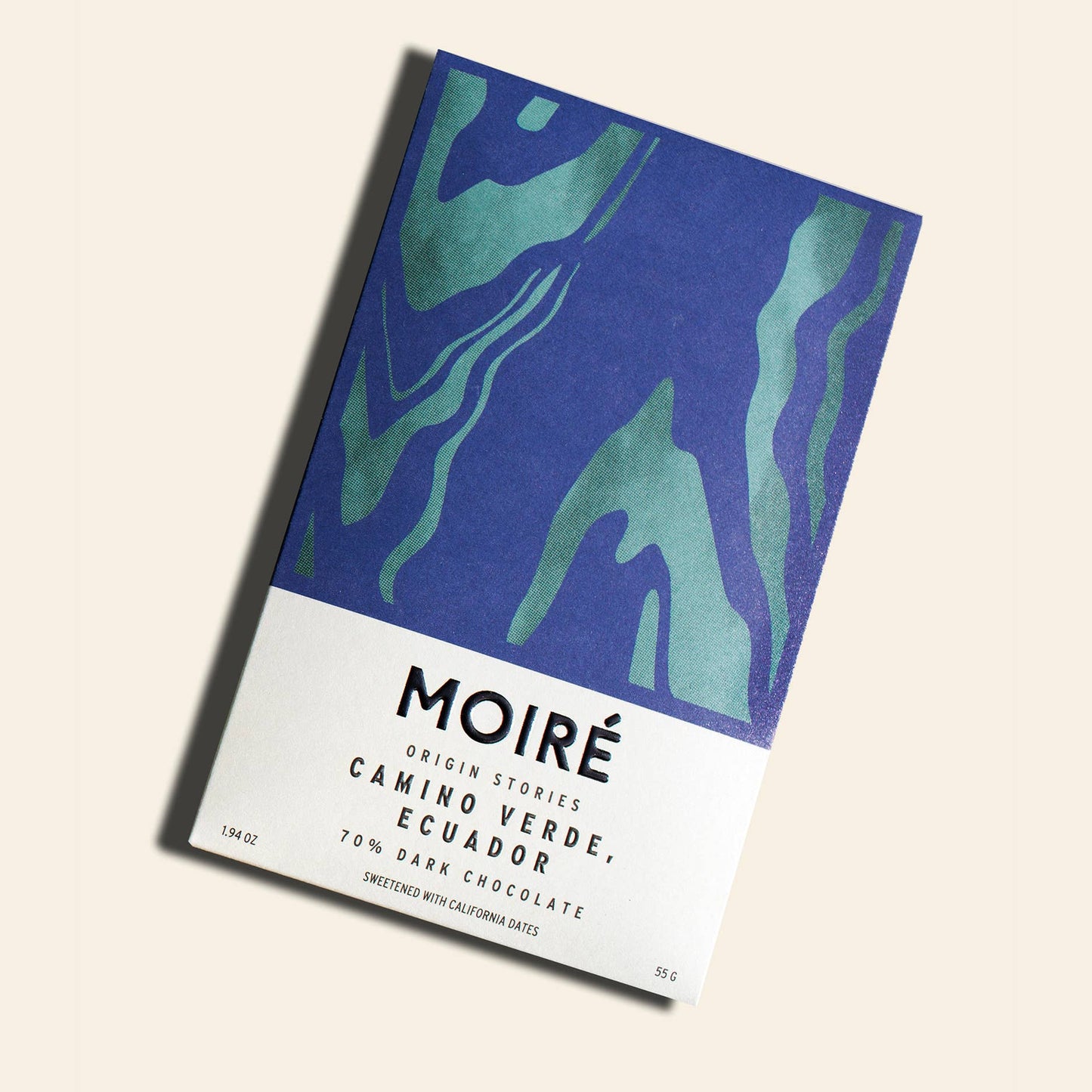 MOIRÉ ORIGIN STORIES - Camino Verde, Ecuador - 70% Dark Chocolate