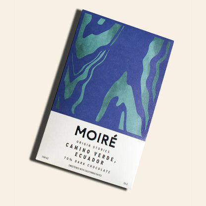 MOIRÉ ORIGIN STORIES - Camino Verde, Ecuador - 70% Dark Chocolate