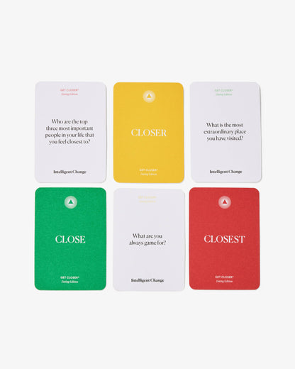 Get Closer Dating Edition - Relationship Question Card Game