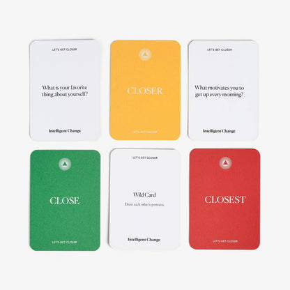 Get Closer Question Card Game - Bonding Conversation Starter