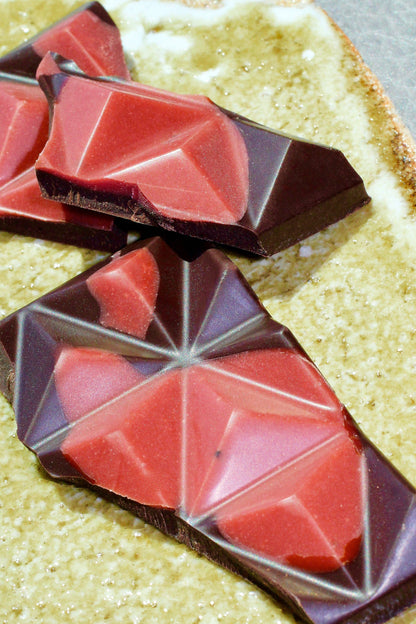 Deux Cranes Dark Chocolate with Strawberry (Dairy Free)