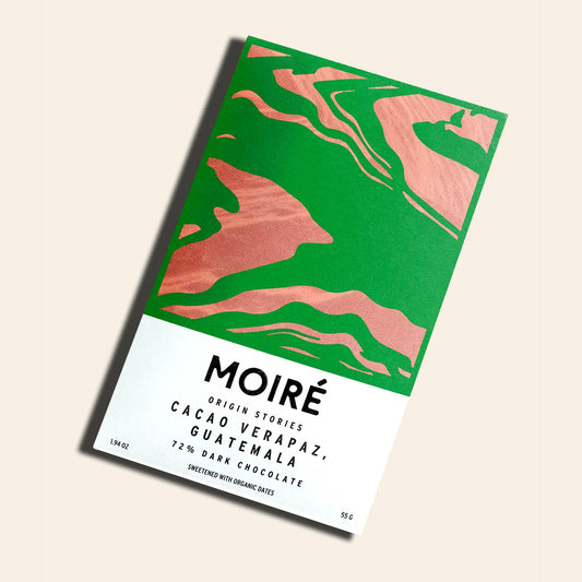 MOIRÉ ORIGIN STORIES - Cacao Verapaz, Guatemala - 74% Dark Chocolate