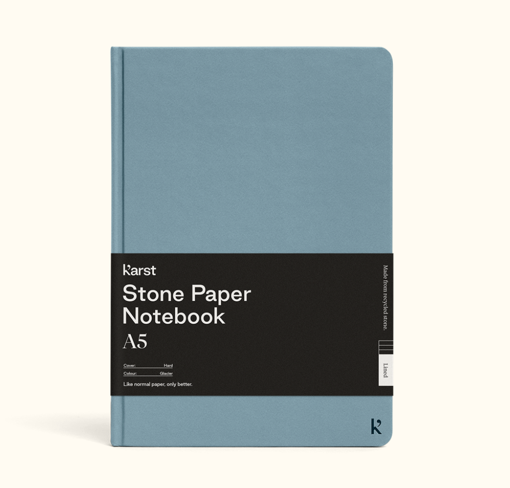 Karst Stone Paper A5 Hardcover Notebook - Dotted