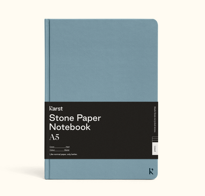 Karst Stone Paper A5 Hardcover Notebook - Dotted