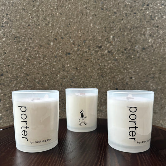 Porter x Particle Goods Candle