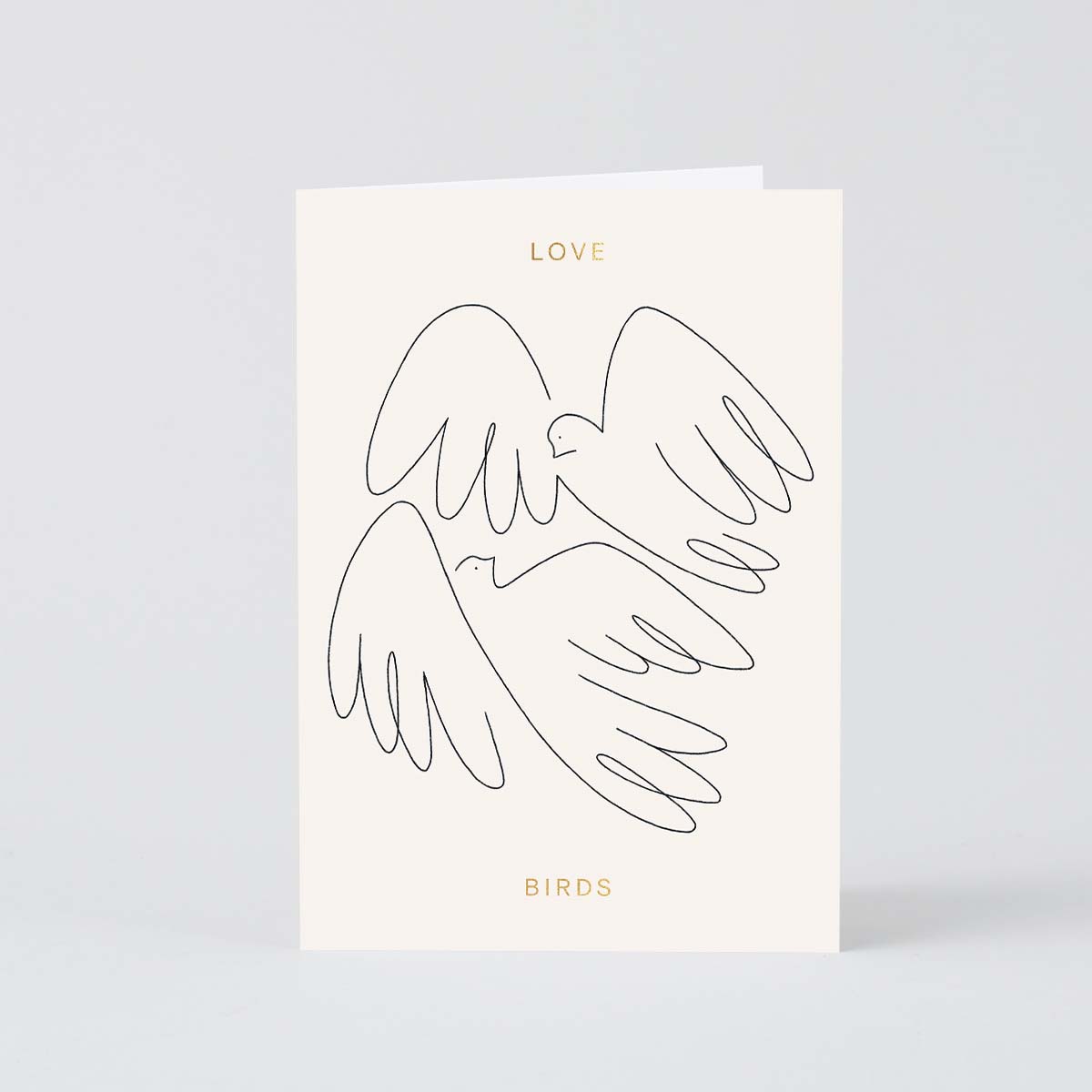 ‘Love Birds’ Greetings Card