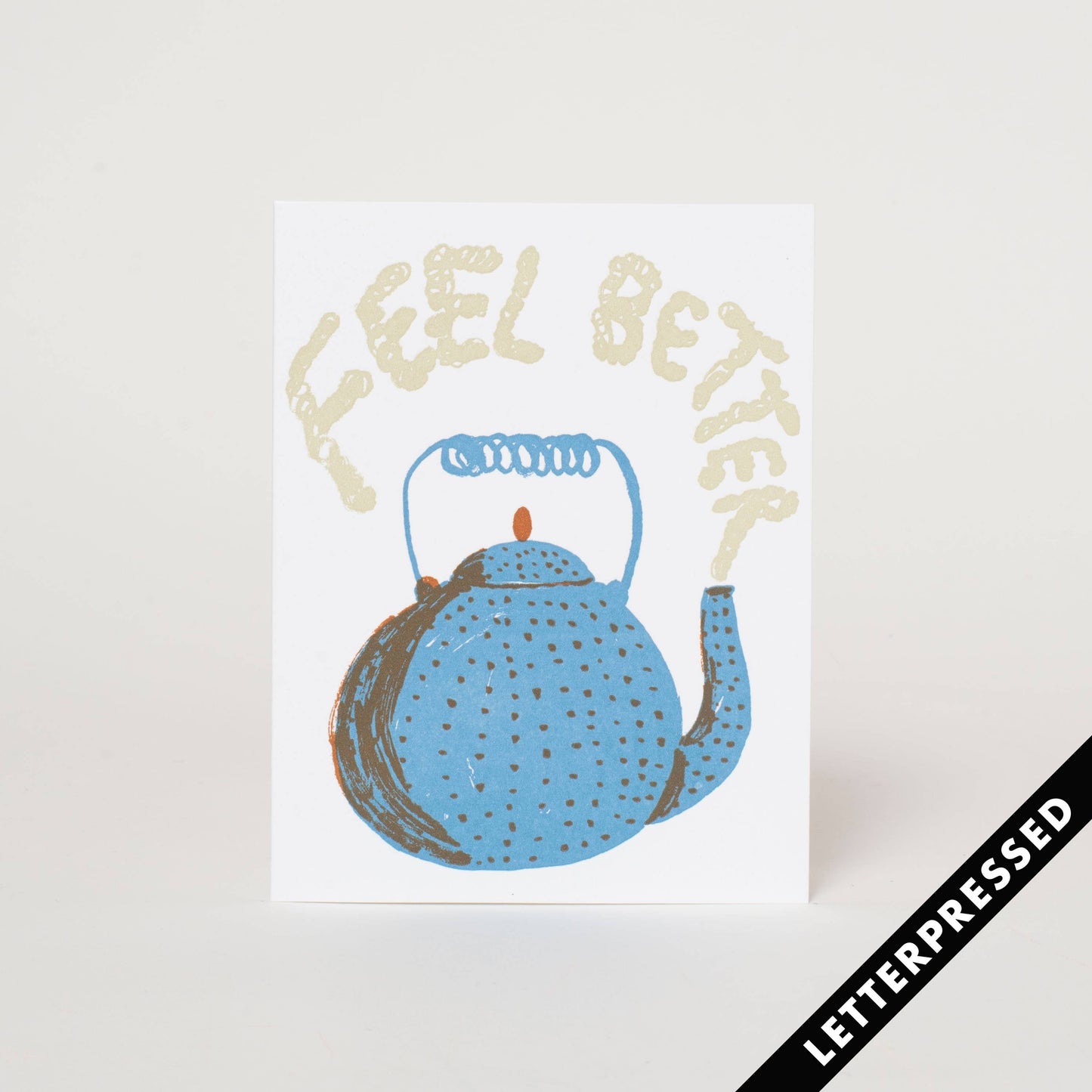 EGG PRESS -- Feel Better Teapot