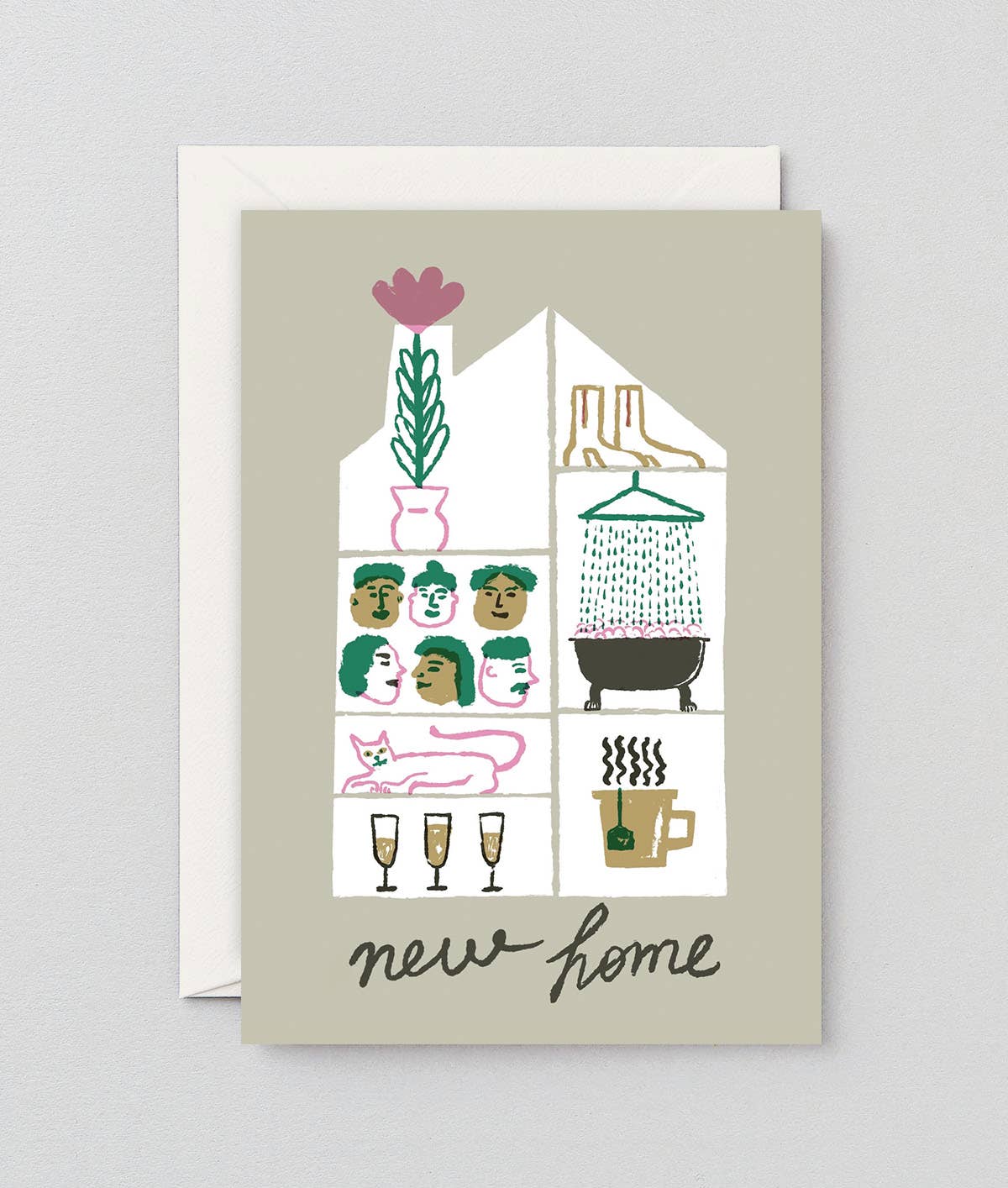 ‘New Home’ Greetings Card