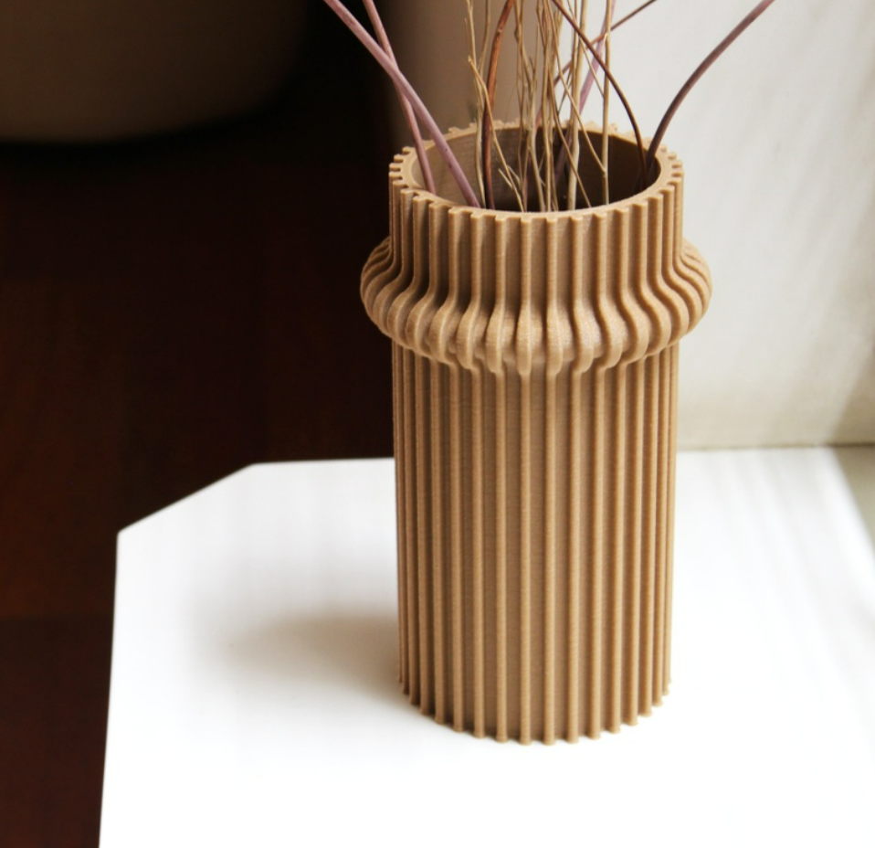 Pinched Form Vase