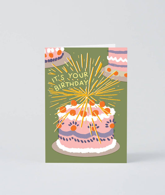 'It's Your Birthday' Foiled Greetings Card