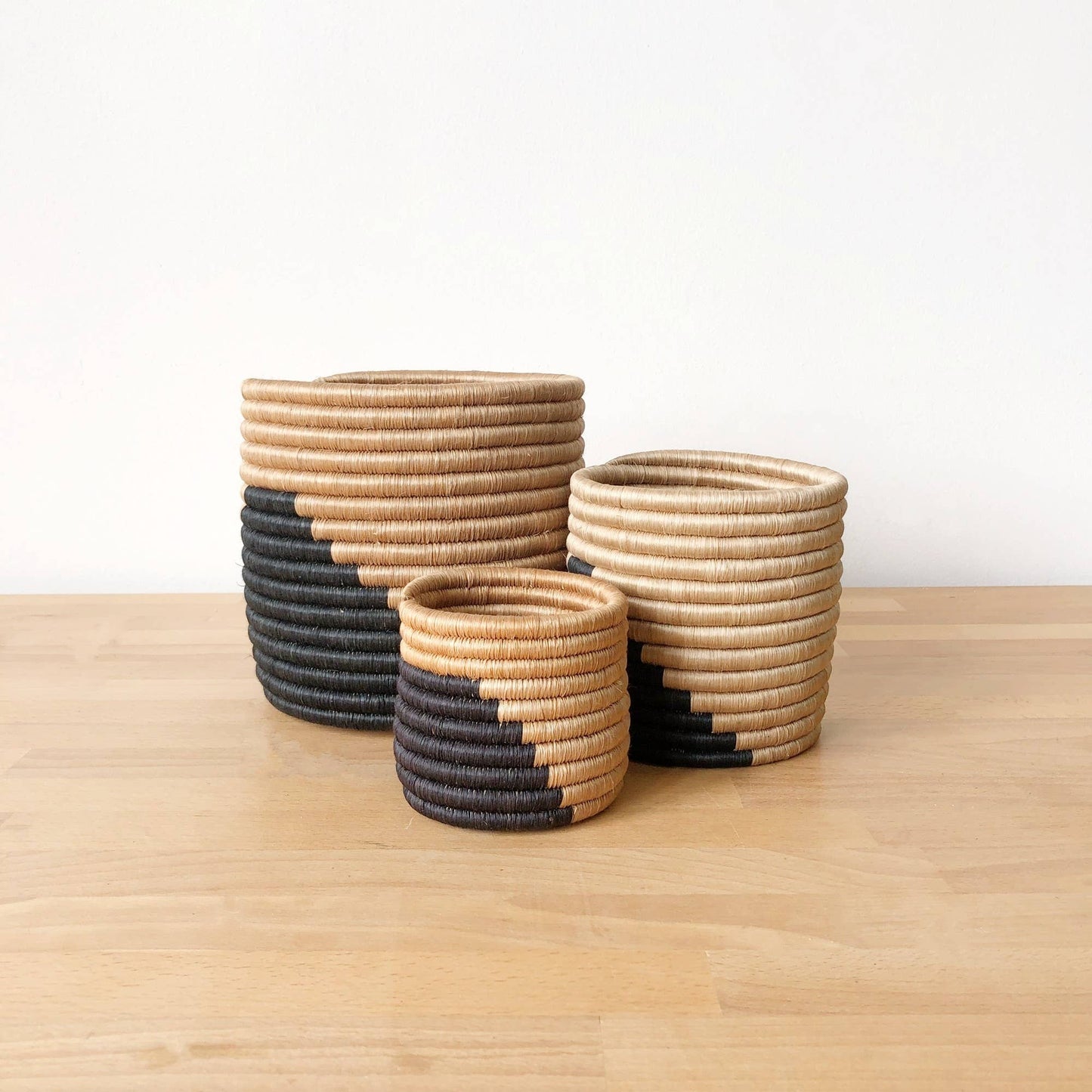 Kisoro Basket Planters (Set of 3)