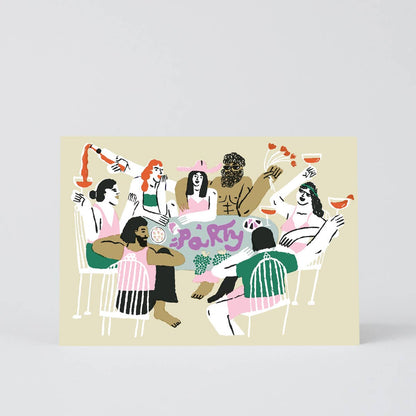 ‘Party’ Greetings Card
